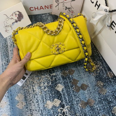 AS1160 chanel 19 small flap bag, CHANEL HANDBAGS