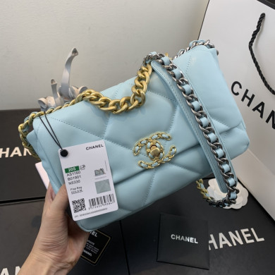 AS1160 chanel 19 small flap bag, CHANEL HANDBAGS