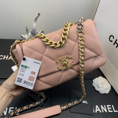 AS1160 chanel 19 small flap bag, CHANEL HANDBAGS