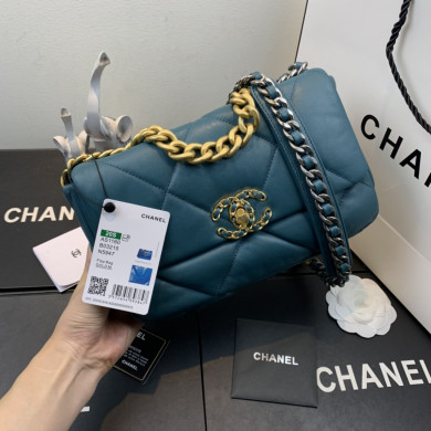 AS1160 chanel 19 small flap bag, CHANEL HANDBAGS