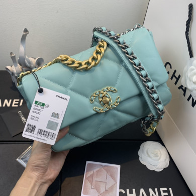 AS1160 chanel 19 small flap bag, CHANEL HANDBAGS