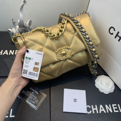 AS1160 chanel 19 small flap bag, CHANEL HANDBAGS