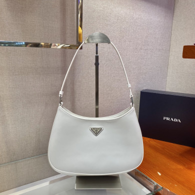 Prada Cleo brushed leather shoulder bag