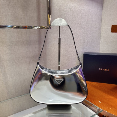 Prada Cleo brushed leather shoulder bag