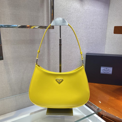 Prada Cleo brushed leather shoulder bag