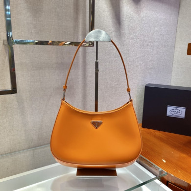 Prada Cleo brushed leather shoulder bag