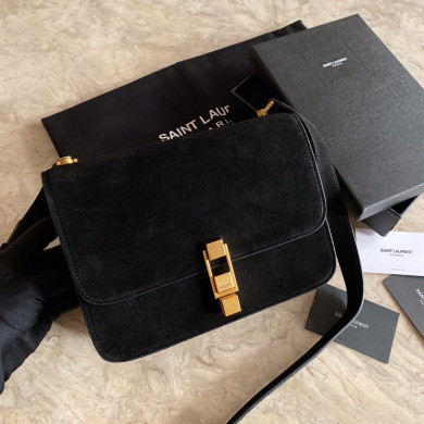 LE CARRÉ SATCHEL  SAINT LAURENT LEATHER