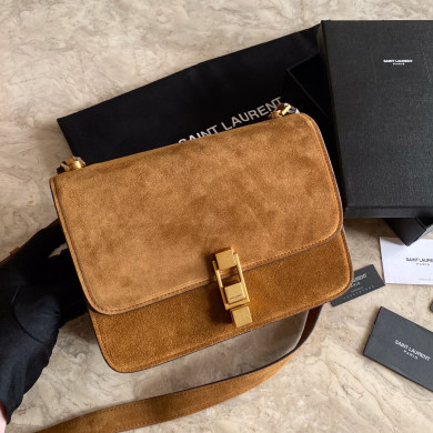 LE CARRÉ SATCHEL  SAINT LAURENT LEATHER