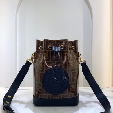 MON TRESOR, FENDI MULTICOLOR FABRIC BAG