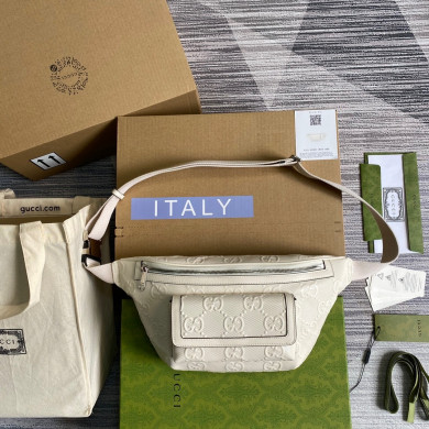645093 GG embossed belt bag