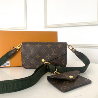 M80091  FÉLICIE STRAP & GO, Louis Vuitton LV