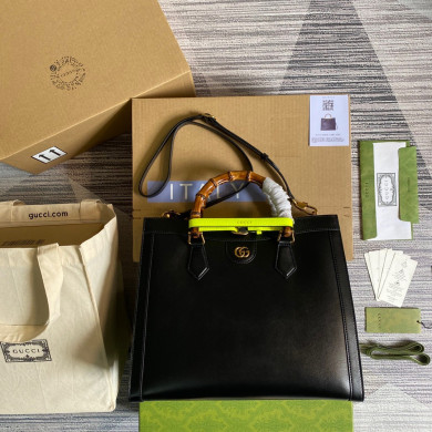 655658 Gucci Diana medium tote bag, Top Handle Bags for Women