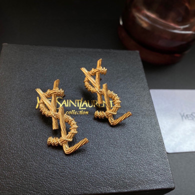 Earrings, YSL