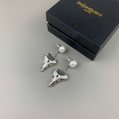 Earrings, YSL