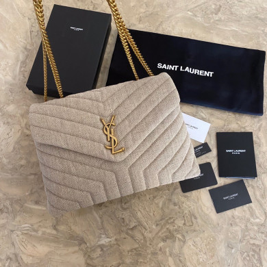 487216 LOULOU MEDIUM IN MATELASSÉ “Y”, YSL SAINT LAURENT