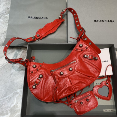 WOMEN'S LE CAGOLE SMALL SHOULDER BAG, BALENCIAGA HANDBAG