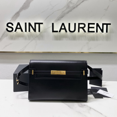 579271 MANHATTAN SHOULDER BAG IN BOX SAINT LAURENT LEATHER, Yves Saint Laurent YSL