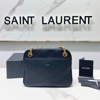 LE MAILLON SMALL CHAIN BAG IN QUILTED LAMBSKIN, YSL Saint Laurent