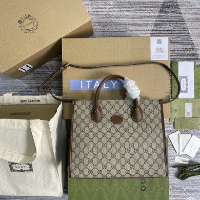 659983  Gucci Les Pommes small tote