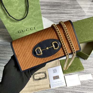 621892 Gucci Horsebit 1955 chain wallet, Gucci Chain Wallets for Women