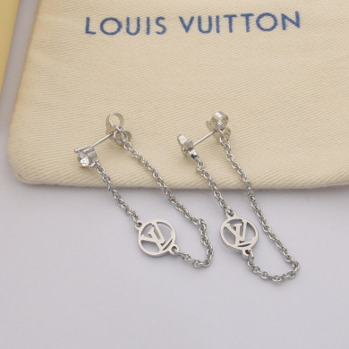Earrings, Louis Vuitton LV