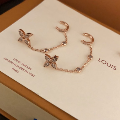 Earrings, Louis Vuitton LV