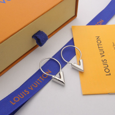 Earrings, Louis Vuitton LV