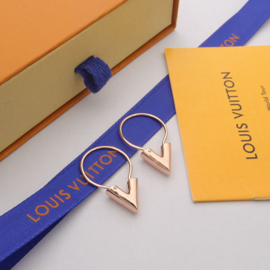 Earrings, Louis Vuitton LV