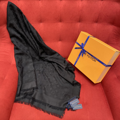 MONOGRAM SHINE SHAWL, LV