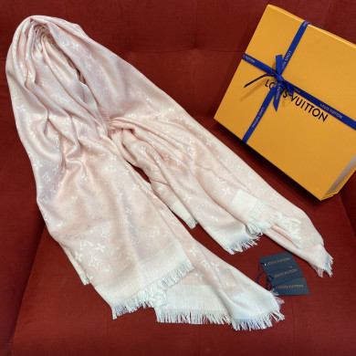 MONOGRAM SHINE SHAWL, LV