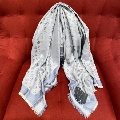 MONOGRAM SHINE SHAWL, LV