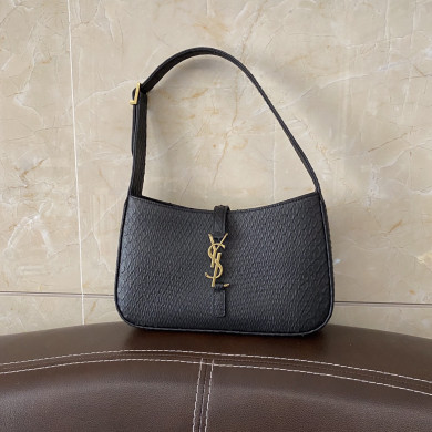 657228 LE 5 À 7 HOBO BAG IN VEGETABLE-TANNED LEATHER, YSL Saint Laurent