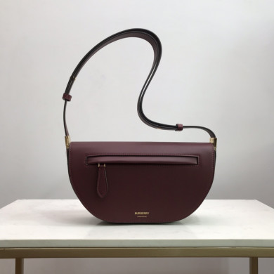 Small Leather Olympia Bag, Burberry