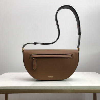 Small Leather Olympia Bag, Burberry