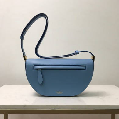 Small Leather Olympia Bag, Burberry