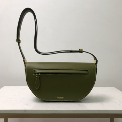 Small Leather Olympia Bag, Burberry