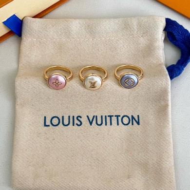LV Color Blossom Ring Set of 3 – Size 7
