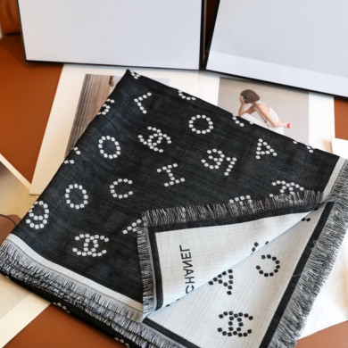 Double-Sided Jacquard cashmere & Silk Shawl – CHASCA-279 | 140 × 140 cm