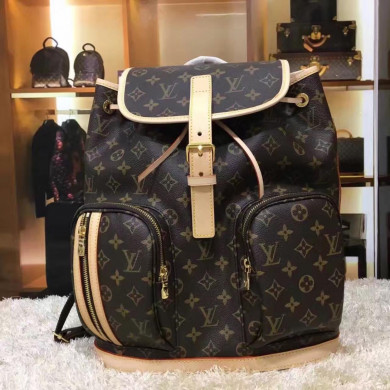 BOSPHORE BACKPACK M40107, Louis Vuitton LV Backpacks, Original Quality, 12.2 x 15.0 x 4.3 inches 