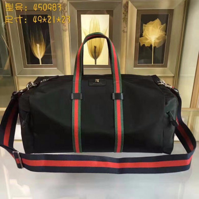 GUCCI Technical canvas duffle, Style 450983 K1NET 8546, 19.5