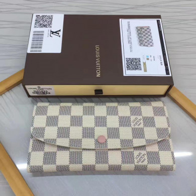 Louis Vuitton LV, N41625, EMILIE WALLET