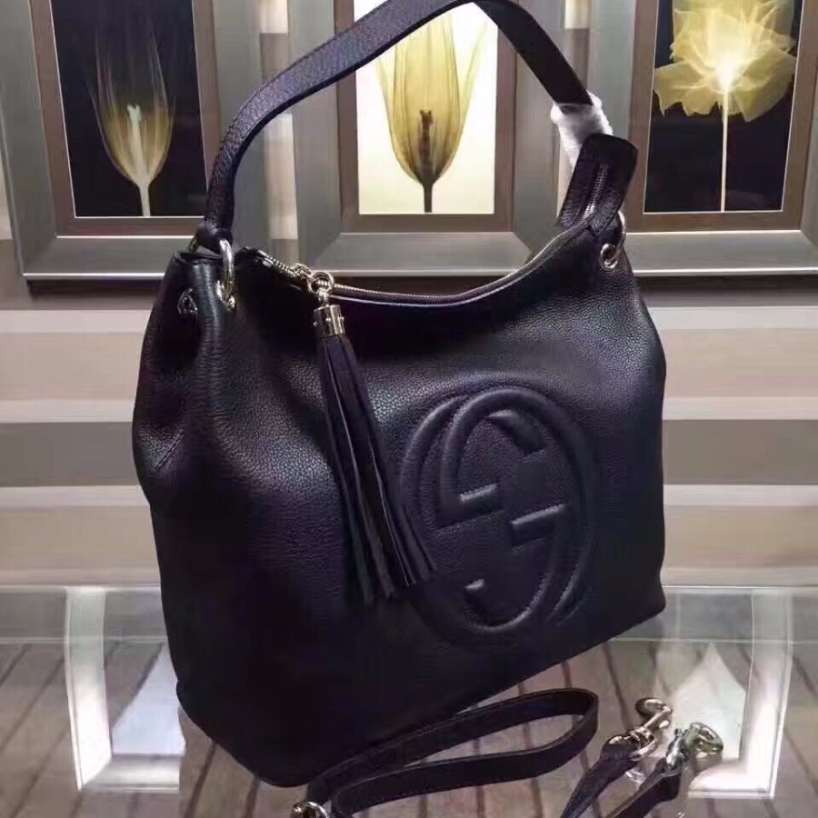 GUCCI SOHO LEATHER Shoulder bag, 308982