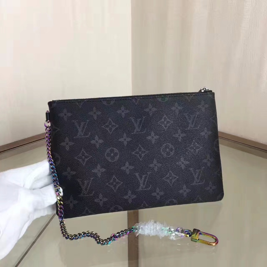 M64449, IPAD POUCH, LOUIS VUITTON LV HANDBAG, 9.4 x 6.2 inches