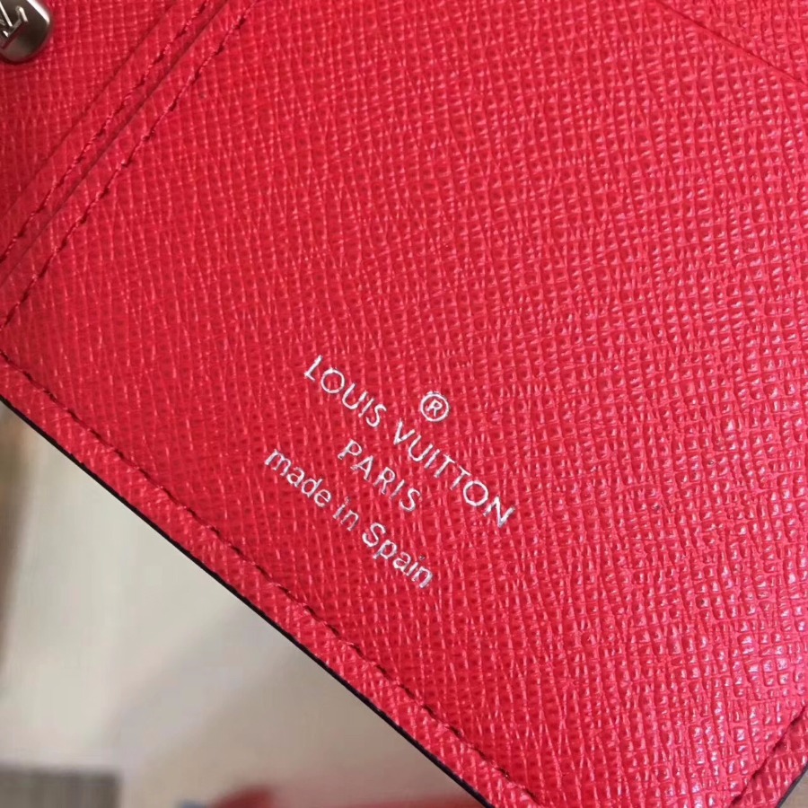 LOUIS VUITTON LV, Epi Leather , 7.5 x 3.9 x 0.6 inches