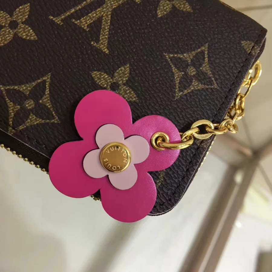 M64201, CLEMENCE WALLET, LOUIS VUITTON LV WALLETS, 7.7 x 3.5 x 0.6 inches