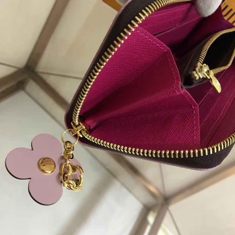 M64201, CLEMENCE WALLET, LOUIS VUITTON LV WALLETS, 7.7 x 3.5 x 0.6 inches