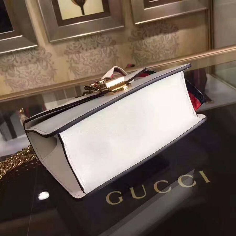 GUCCI Sylvie leather mini chain bag, handbags