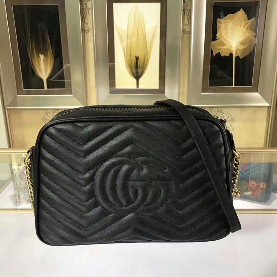 GUCCI GG Marmont matelassé shoulder bag, 443499 
