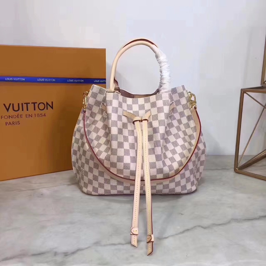 N41579, Girolata Damier Azur Canvas in Women's Handbags collections by Louis Vuitton LV