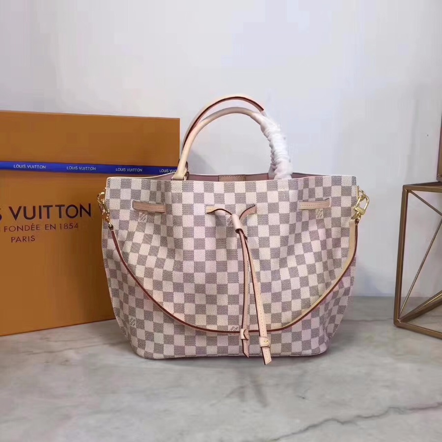 N41579, Girolata Damier Azur Canvas in Women's Handbags collections by Louis Vuitton LV